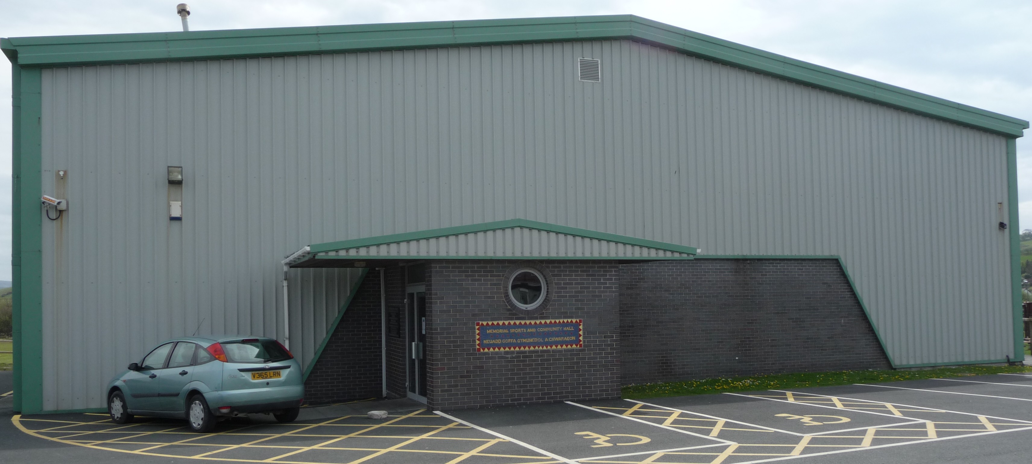 Borth Community Hall Front Picture